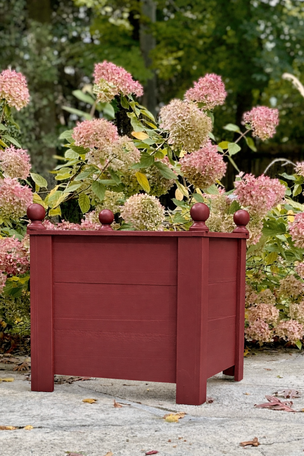 Custom Cedar Outdoor Planter