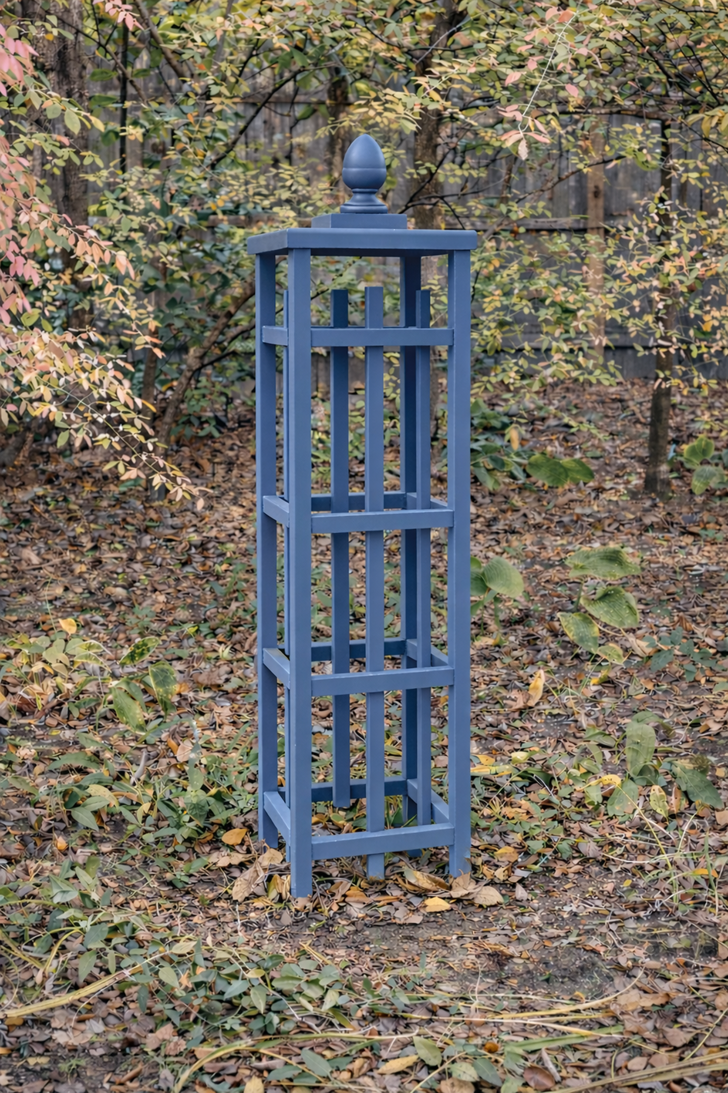 Custom Cedar Obelisk