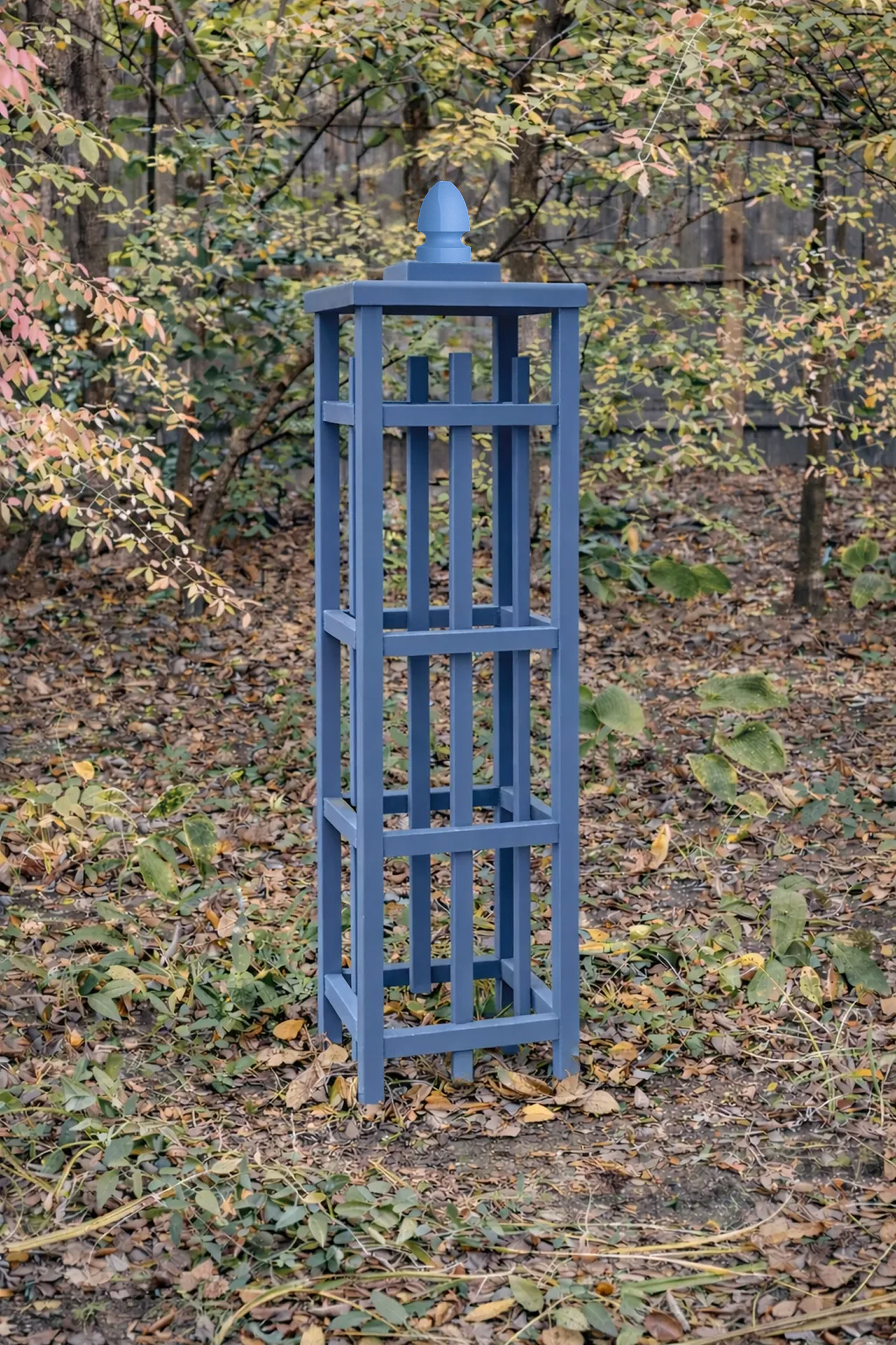 Custom Cedar Obelisk