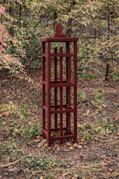 Custom Cedar Obelisk
