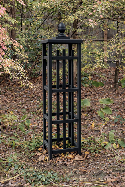 Custom Cedar Obelisk