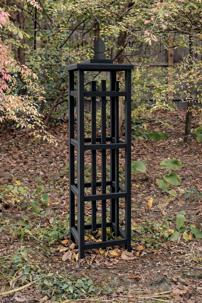 Custom Cedar Obelisk