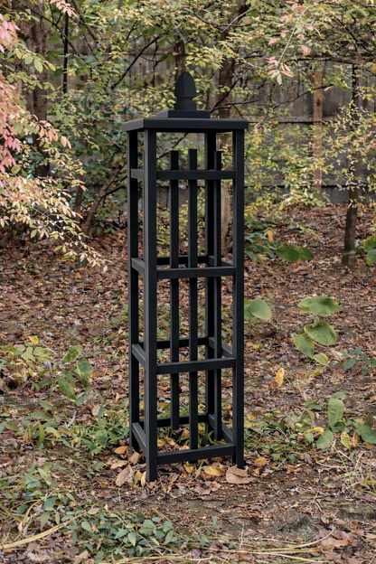 Custom Cedar Obelisk