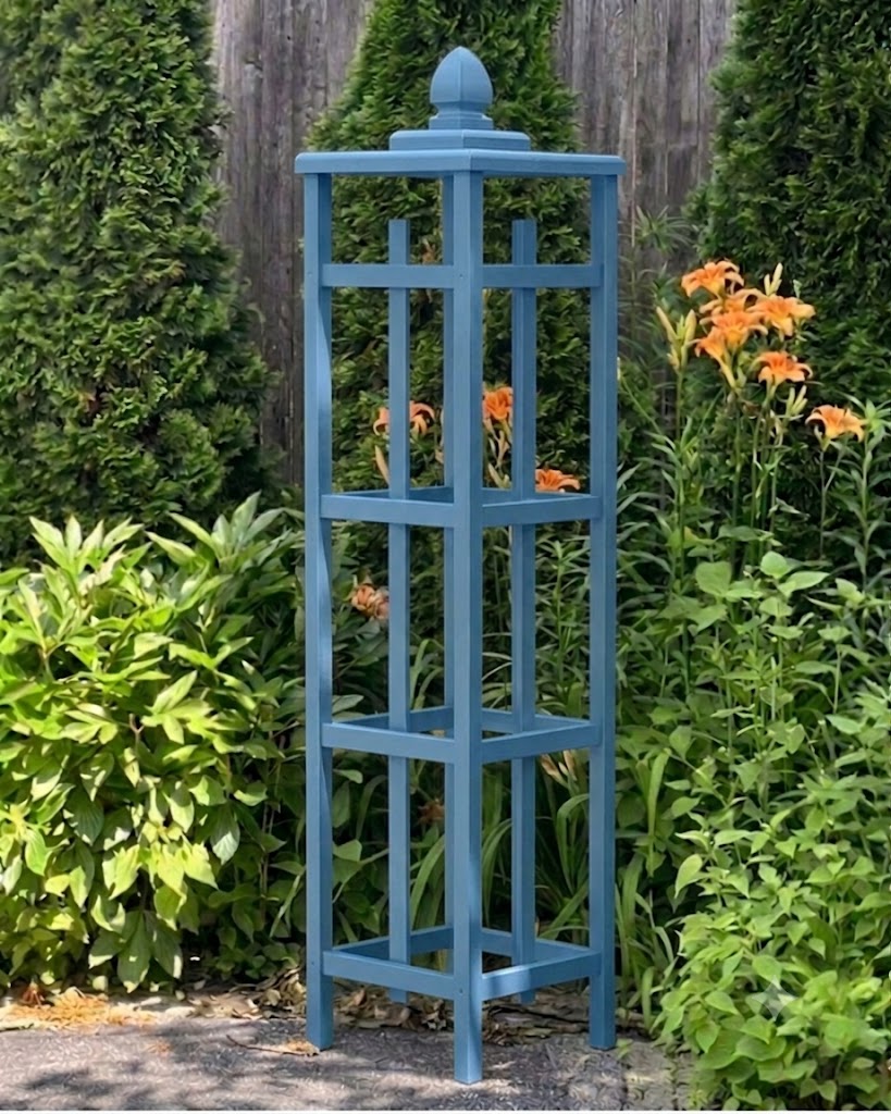 Custom Color Cedar Obelisk