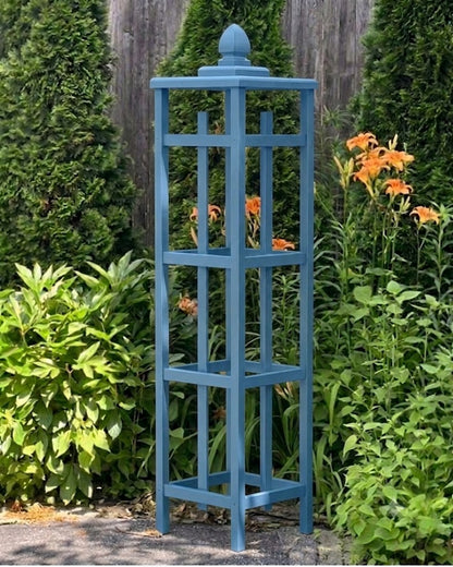 Custom Color Cedar Obelisk