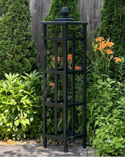 Custom Color Cedar Obelisk