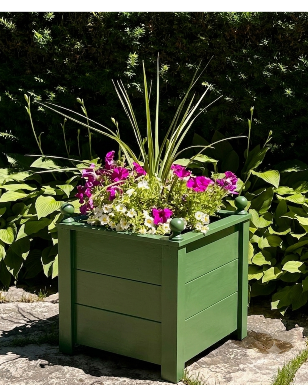 Custom Cedar Outdoor Planter