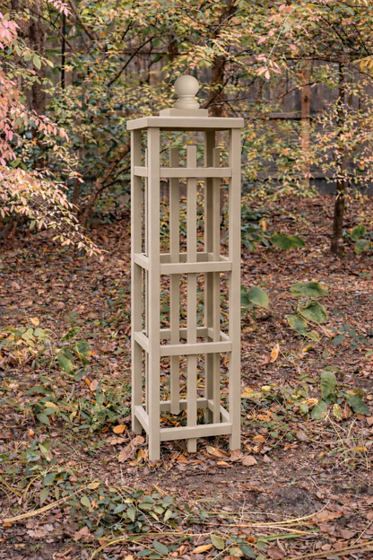 Custom Cedar Obelisk