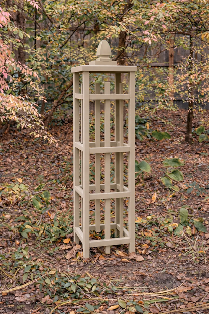 Custom Cedar Obelisk