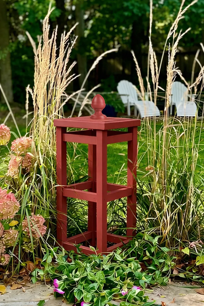 Custom Cedar Obelisk