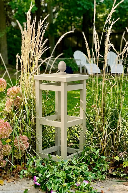 Custom Cedar Obelisk