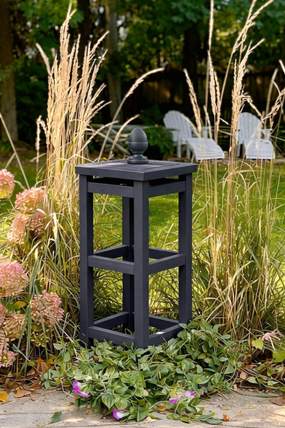 Custom Cedar Obelisk