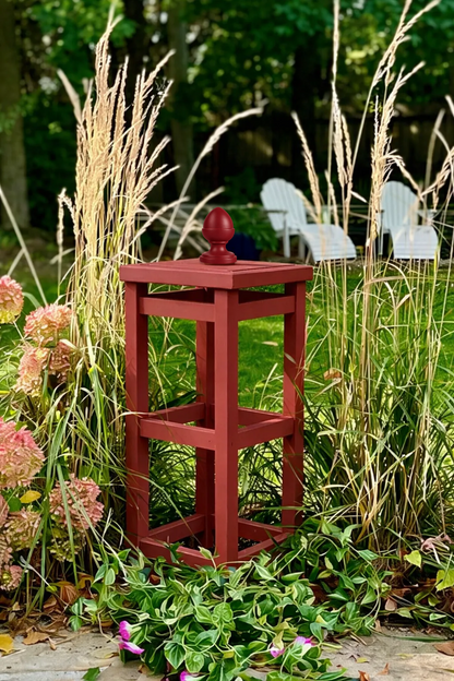 Custom Cedar Obelisk