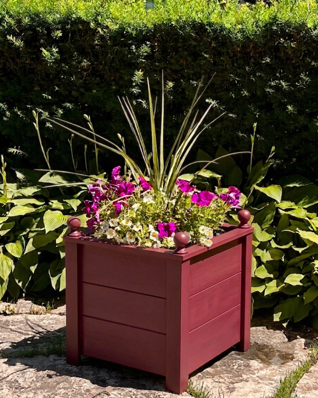 Custom Cedar Outdoor Planter