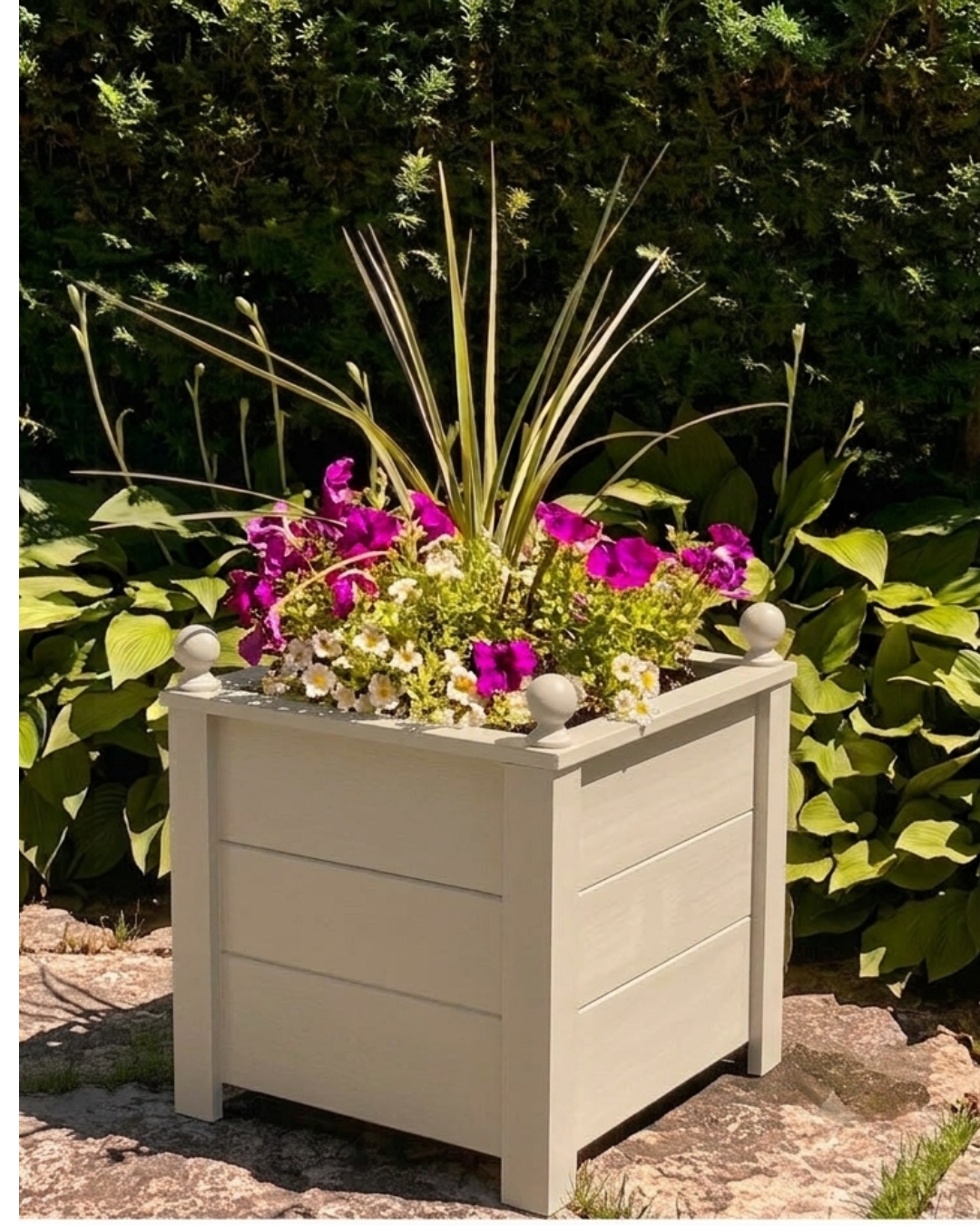 Custom Cedar Outdoor Planter